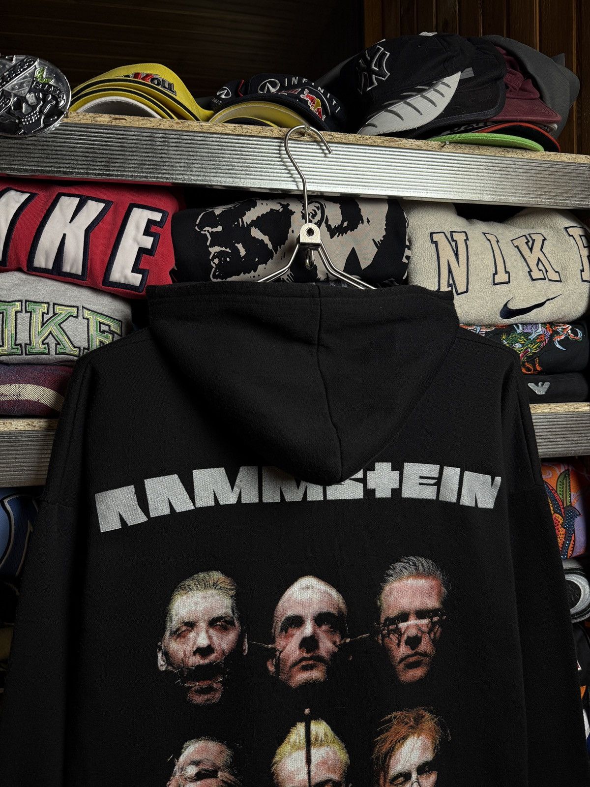 Vintage Rammstein archive vintage zip hoodie Size US XXL / EU 58 / 5 - 6 Thumbnail