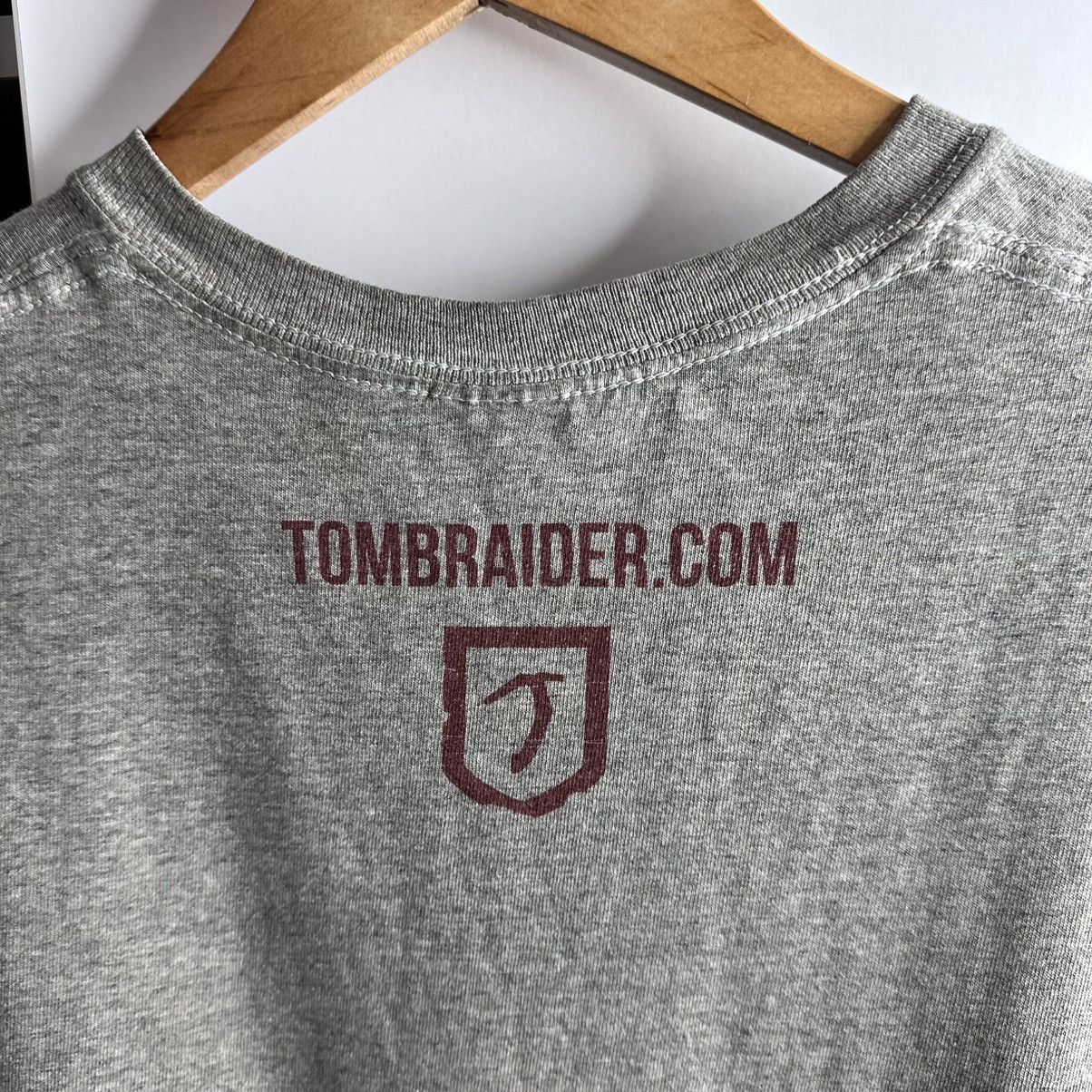 Cartoon Network Vintage Tomb Raider Video Games Promo T- Shirt Size US XL / EU 56 / 4 - 4 Thumbnail