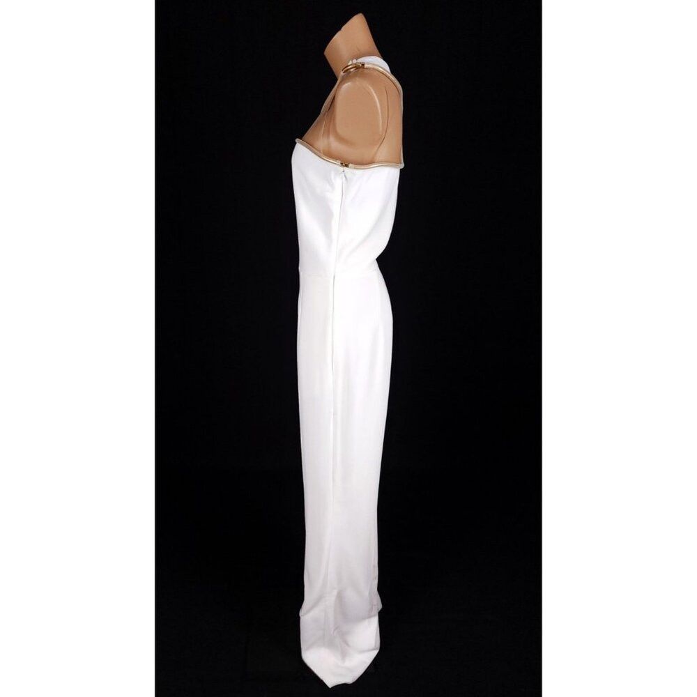 Stella McCartney Stella McCartney Lyta One-Sleeve Cutout Jumpsuit Sz 42 US 6 Size 28" / US 6 / IT 42 - 6 Thumbnail