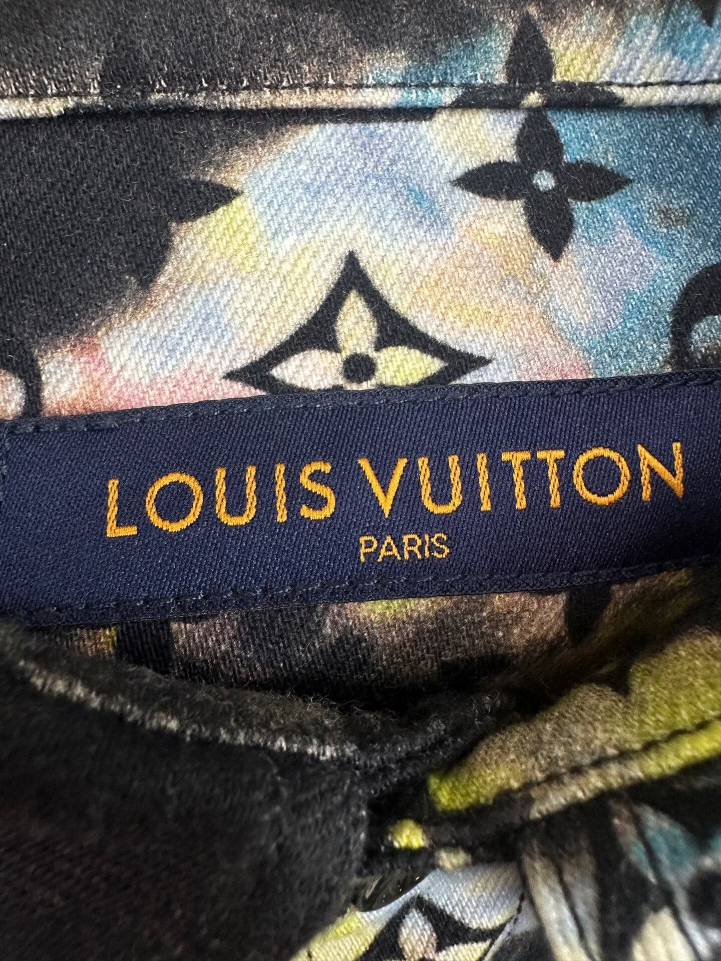Louis Vuitton colorful louis vuitton denim jacket Size US M / EU 48-50 / 2 - 3 Thumbnail