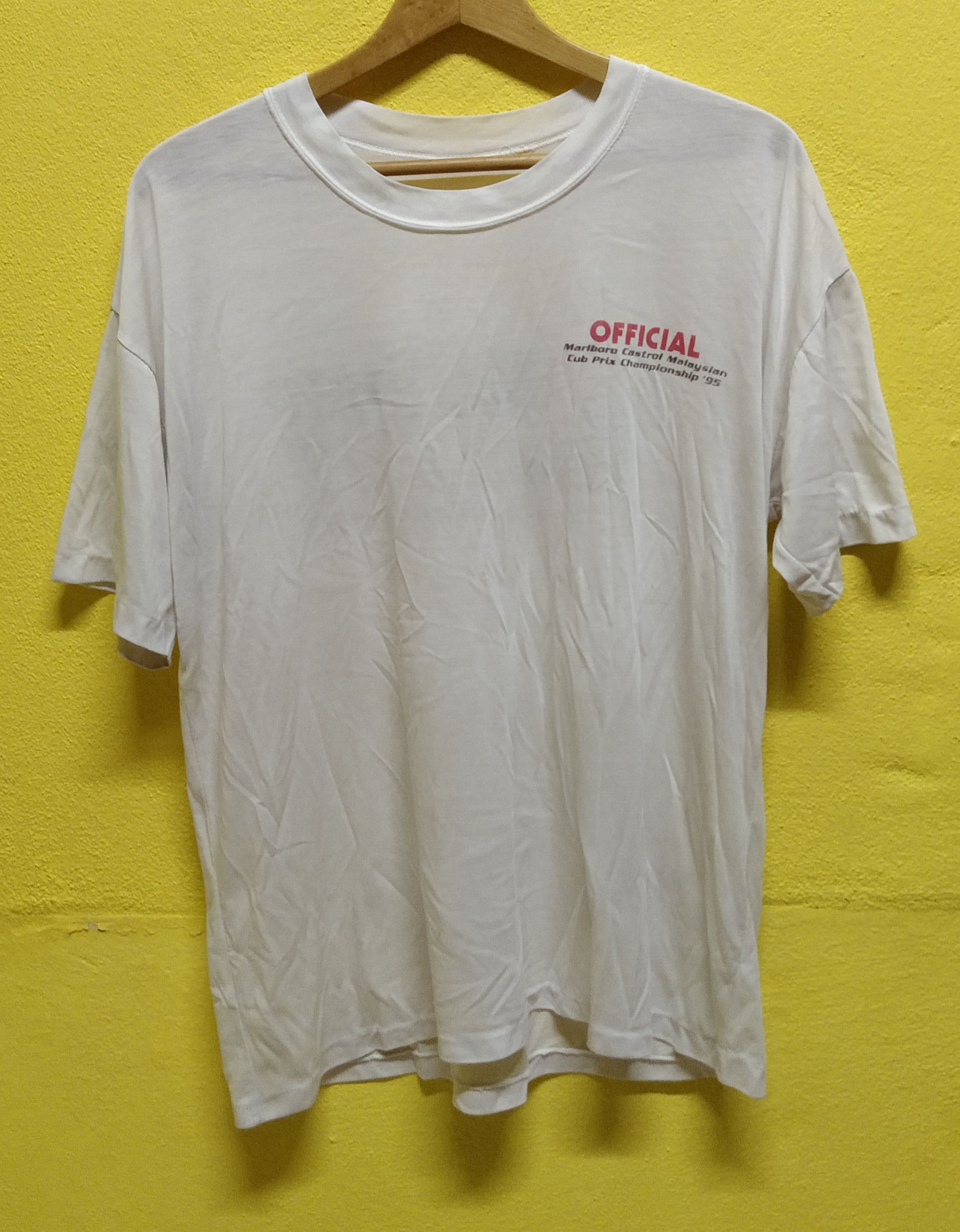 Marlboro Vintage Official Marlboro Castrol Malaysian Cup prix Size US M / EU 48-50 / 2 - 2 Thumbnail