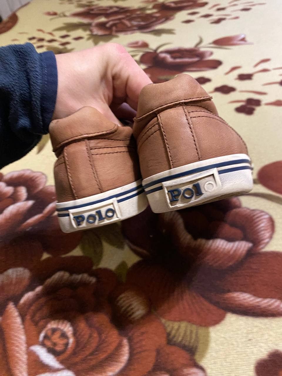 Polo Ralph Lauren Ralph Lauren Polo Tan Up Western Leather Sneakers Shoes Size US 10 / EU 43 - 5 Thumbnail