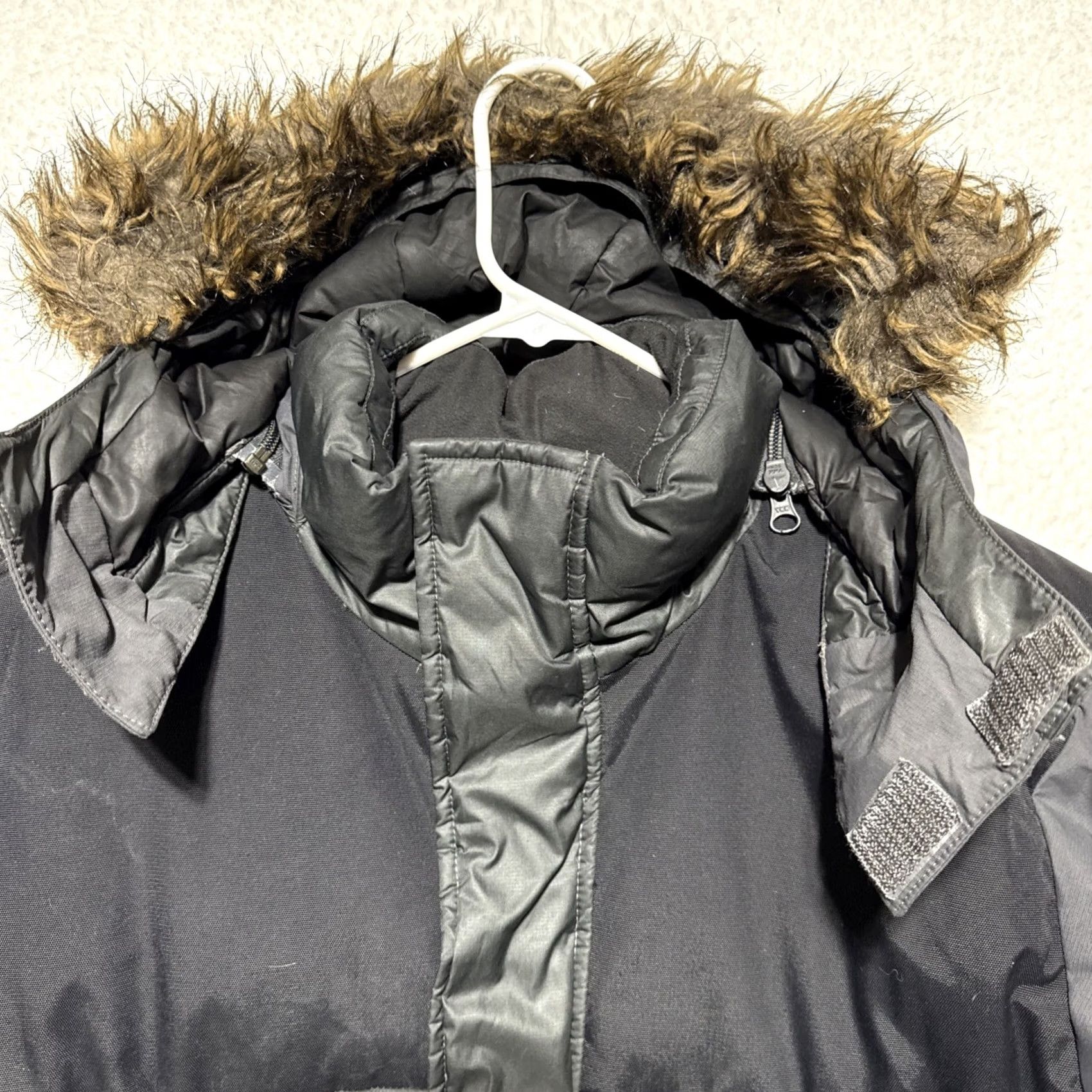 The North Face The North Face Vostok 550-Down Parka Jacket Mens M Black/Grey Winter Skiing Insulated Detachable Hood" Size US M / EU 48-50 / 2 - 5 Thumbnail