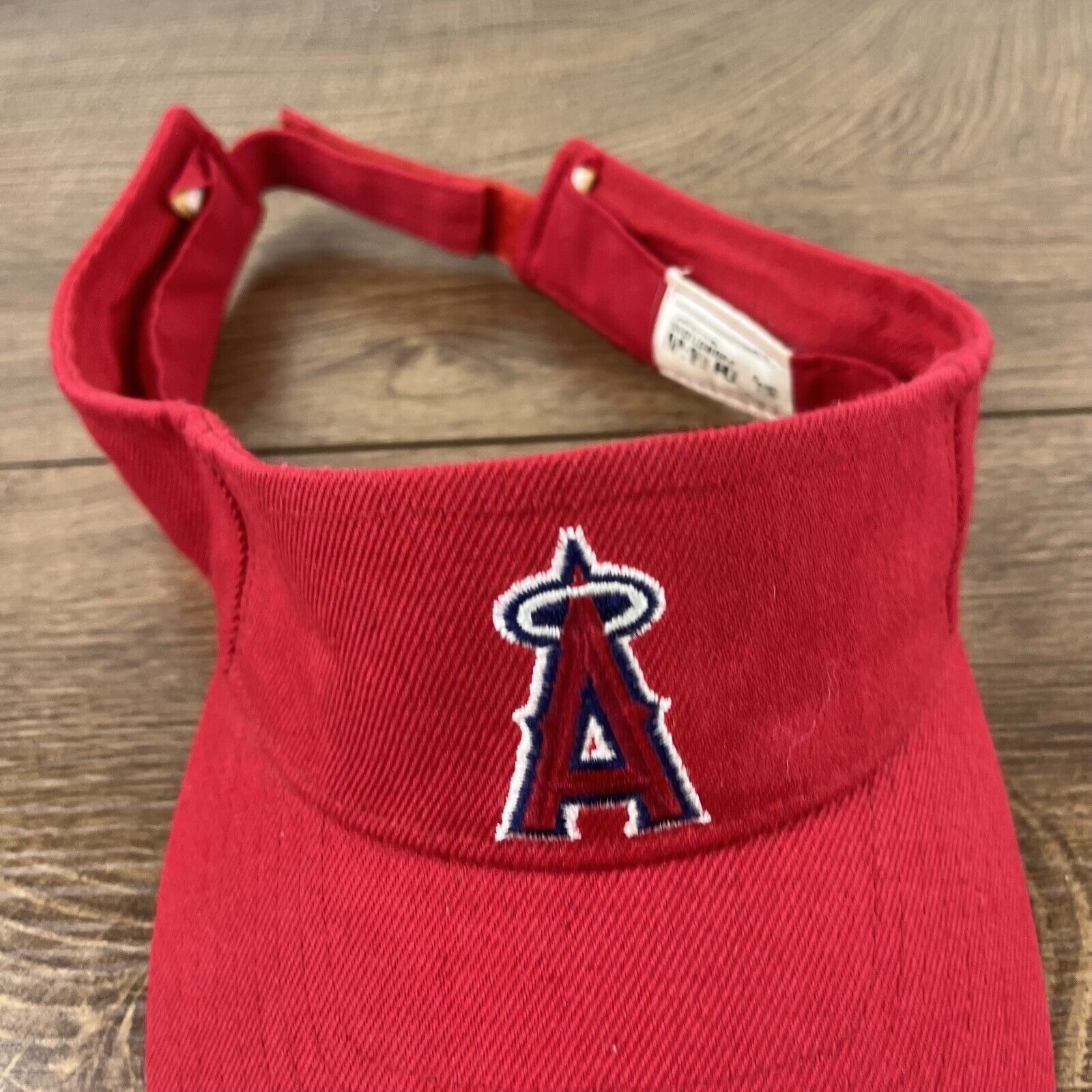 Other Los Angeles Angels Visor LA Hat Red Cap Adjustable Hat Red A Size ONE SIZE - 6 Thumbnail