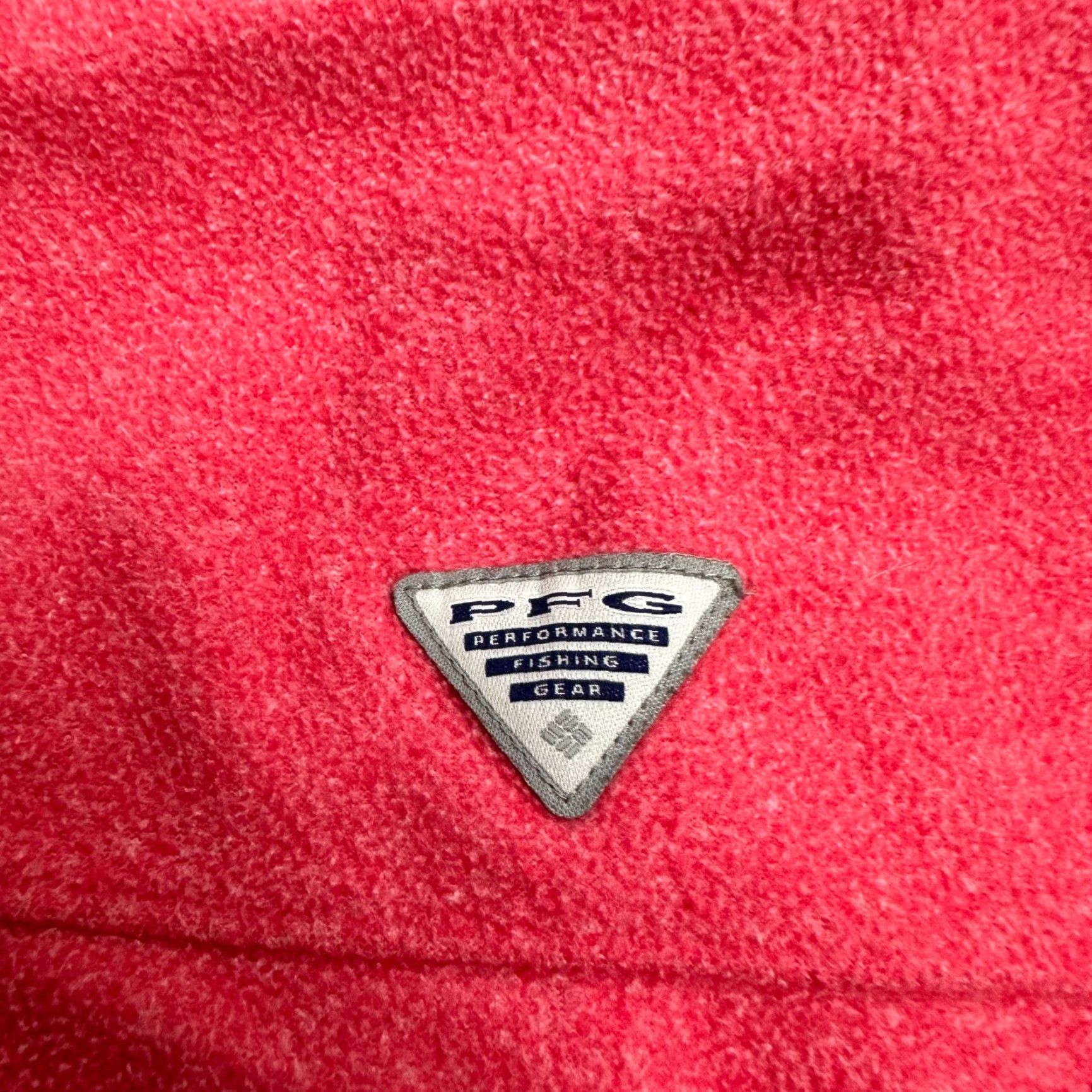 Vintage Columbia PFG Fire Side II Fleece Jacket Women Large Orange Blue Snap Pullover Size L / US 10 / IT 46 - 7 Thumbnail