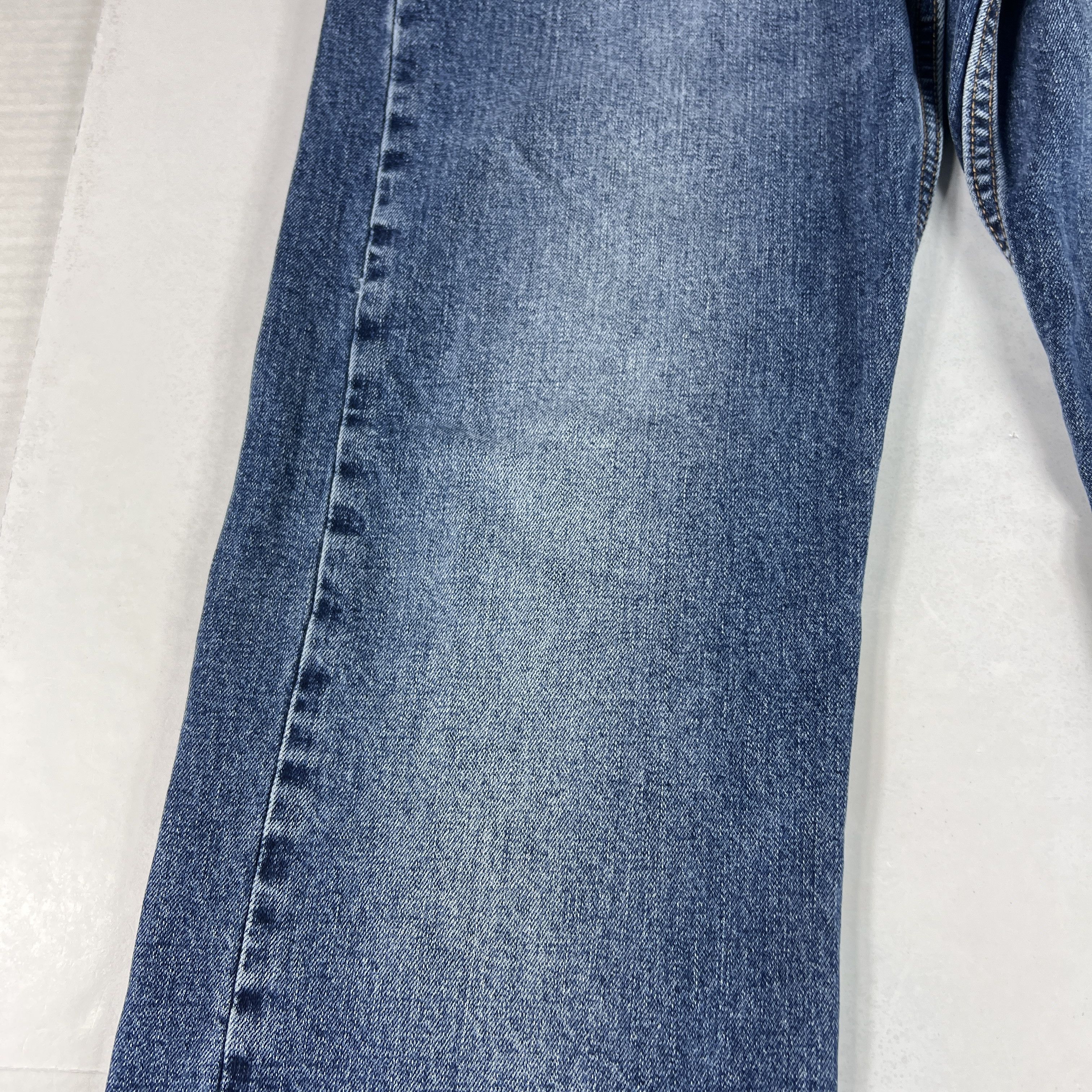 Levi's Levi's Jeans 505 Straight Leg Blue Faded Stretch Denim Size US 32 / EU 48 - 7 Thumbnail