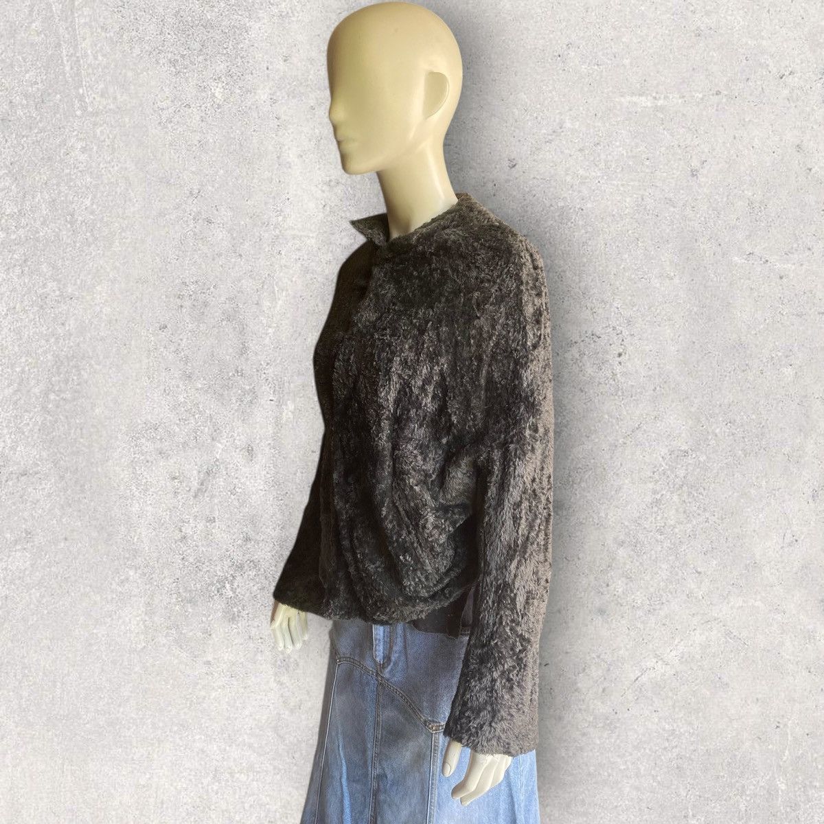 Yohji Yamamoto Fall12 Oversize Shearling Jacket Size S / US 4 / IT 40 - 6 Thumbnail