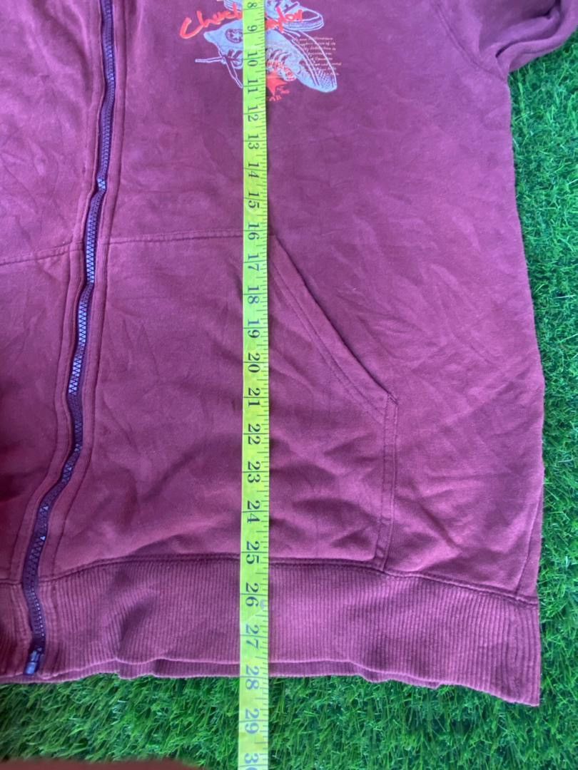 Vintage Vintage Converse’s FullZipper Hooded Size US XXL / EU 58 / 5 - 11 Thumbnail