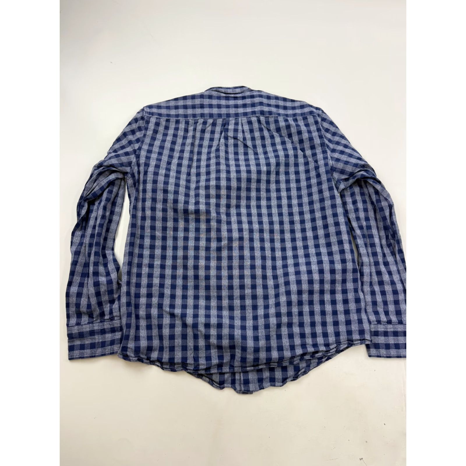 J.Crew J.Crew Shirt Mens Large Blue Check Jaspe Slim Fit Long Sleeve Button Down Casual Size US L / EU 52-54 / 3 - 5 Thumbnail