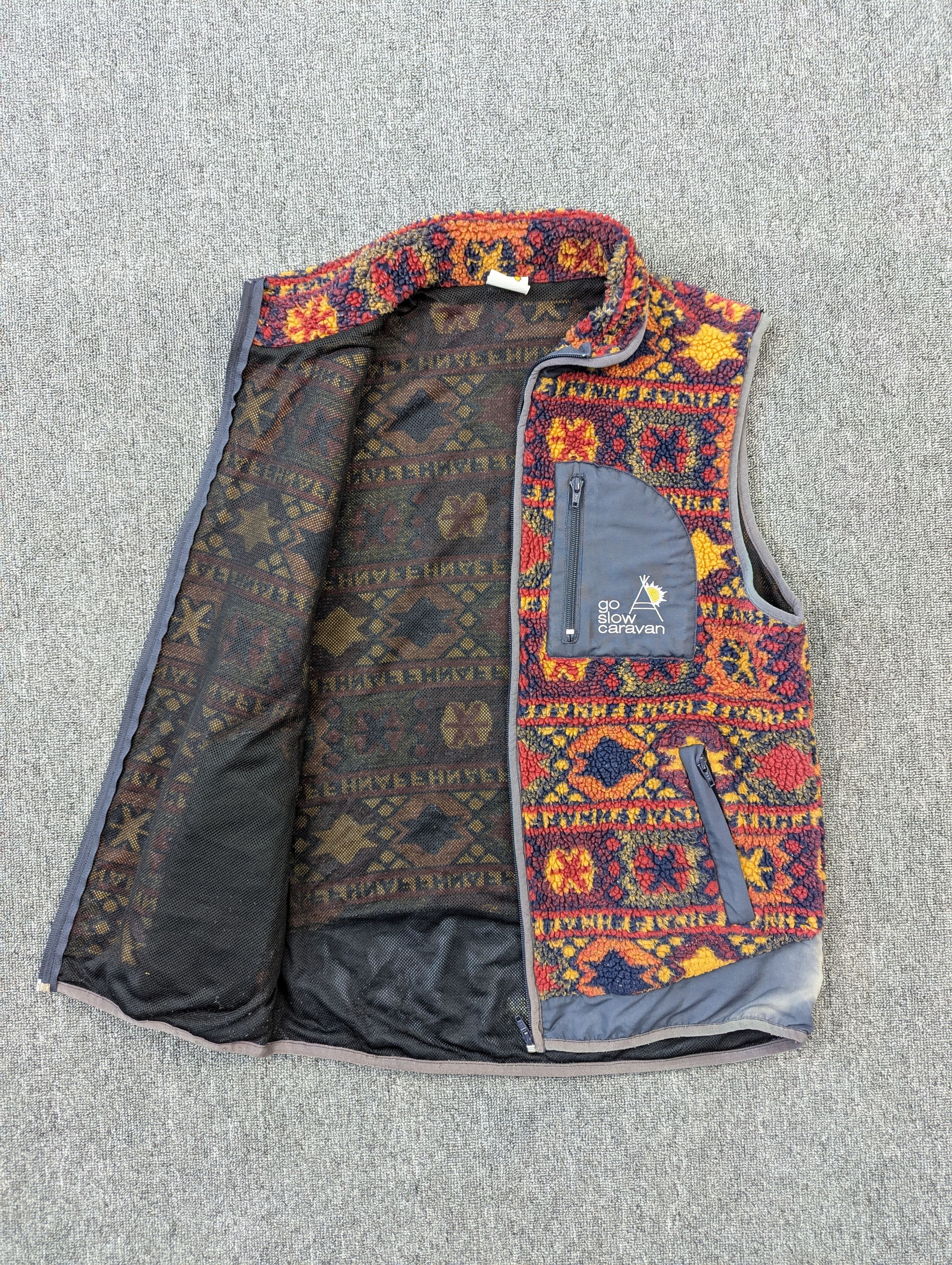 go slow caravan Go Slow Caravan Sleeveless Fleece Zipper Jacket Size US M / EU 48-50 / 2 - 12 Thumbnail