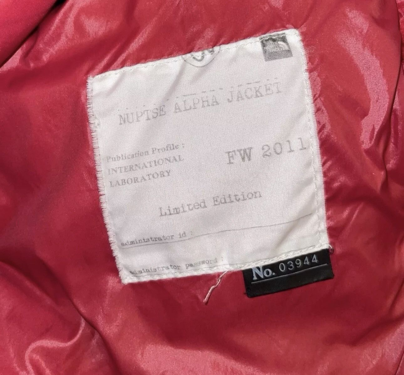 The North Face × Vintage Vintage The North Face Nuptse Alpha Jacket Puffer 700 LTD Size US M / EU 48-50 / 2 - 6 Thumbnail