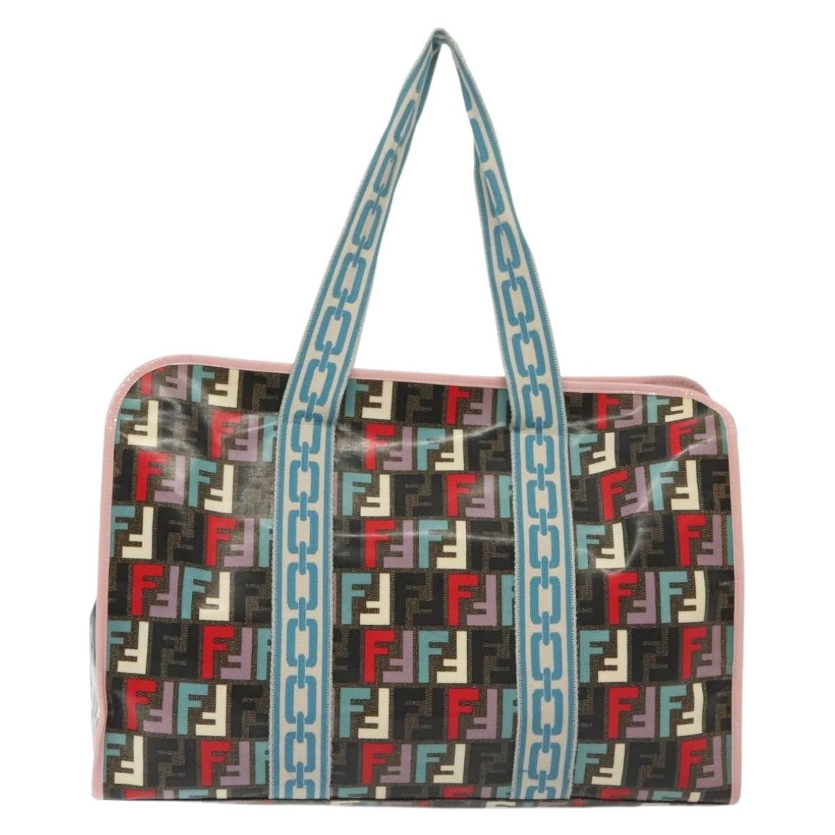 Fendi FENDI Zucca Canvas Tote Bag Coated Canvas Multicolor Size ONE SIZE - 2 Thumbnail