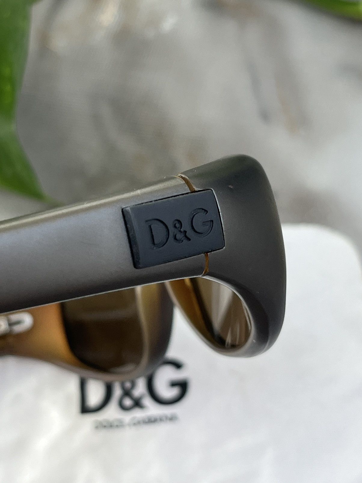 Dolce & Gabbana × Vintage Dolce & Gabbana Vintage Sunglasses With Case Size ONE SIZE - 7 Thumbnail