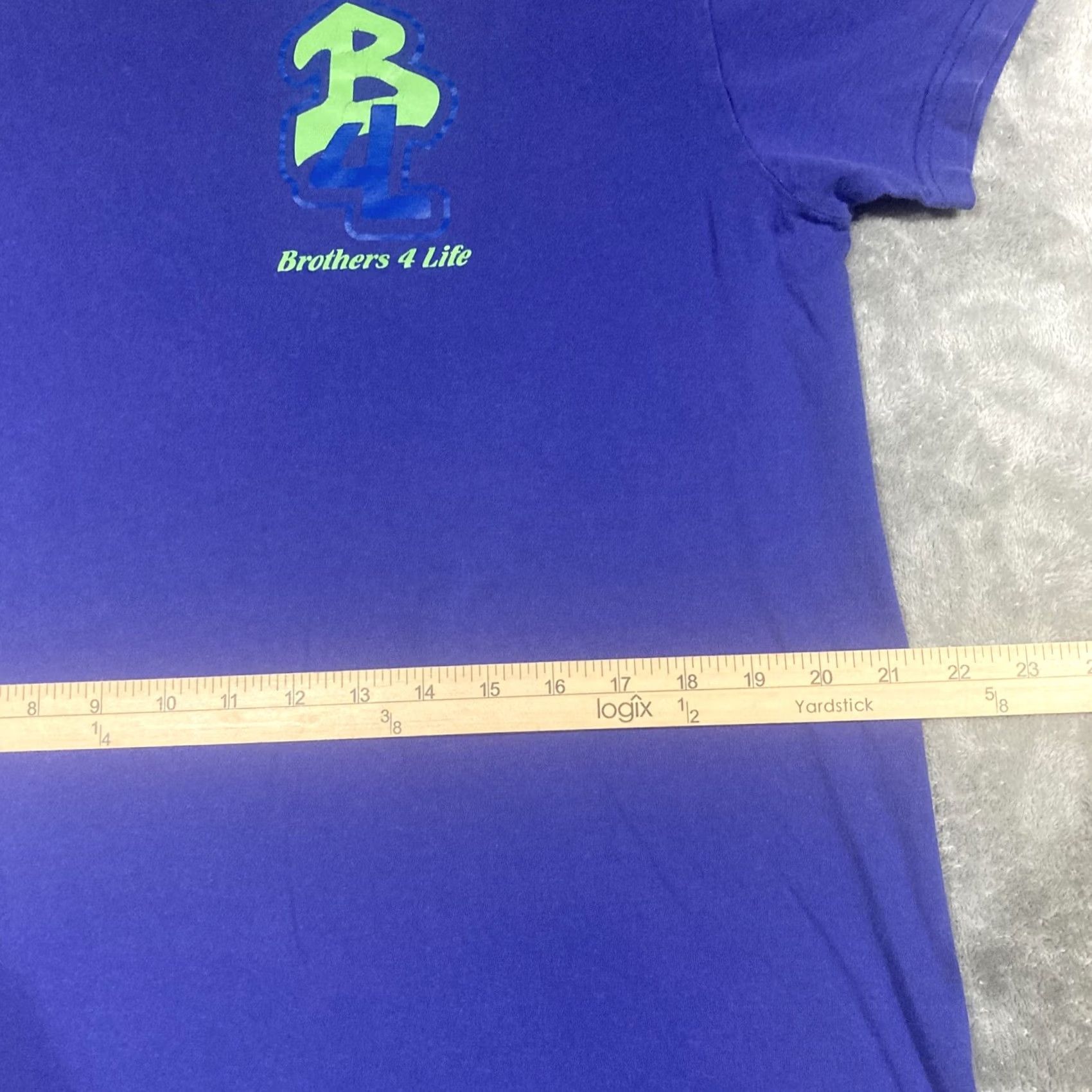 Ralph Lauren Polo Ralph Lauren T Shirt Mens Size Large Blue Brothers 4 Life Short Sleeve Size US L / EU 52-54 / 3 - 5 Thumbnail