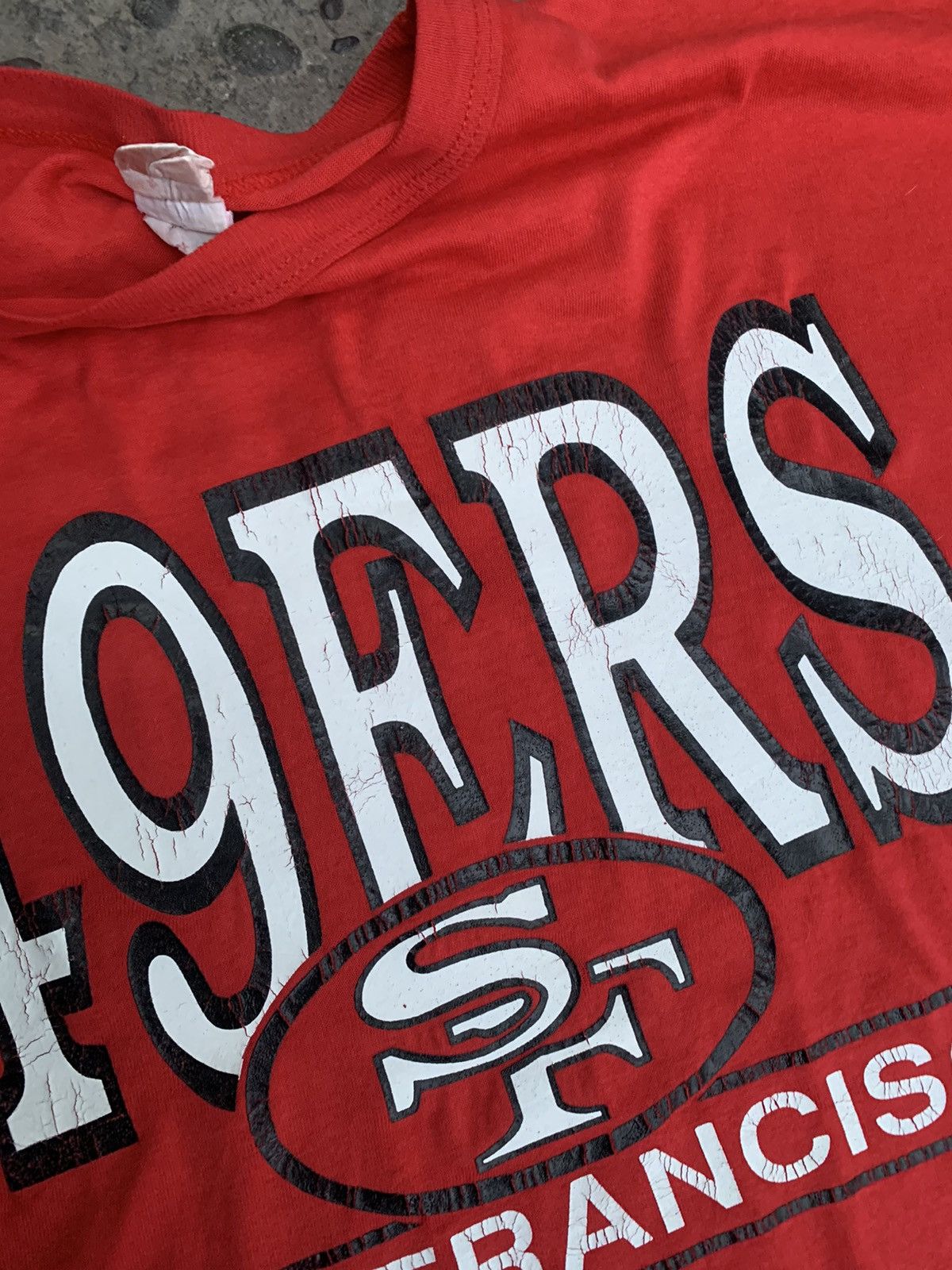 NFL × Vintage Vintage San Francisco 49ers T shirt Size US L / EU 52-54 / 3 - 6 Thumbnail