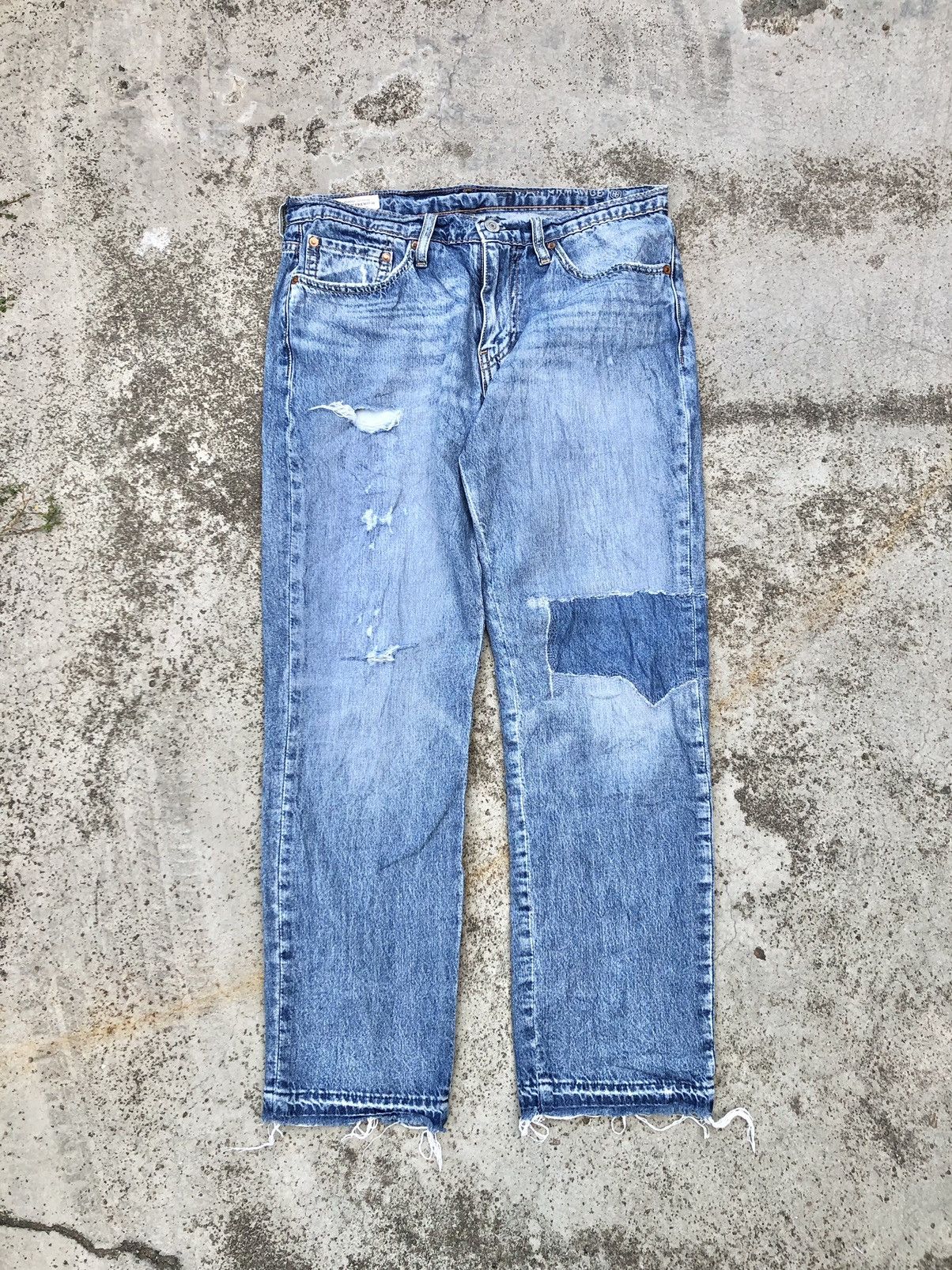 Levi's BIG E LEVIS 511 SLIM FIT DISTRESSED DENIM Size US 31 - 1 Thumbnail