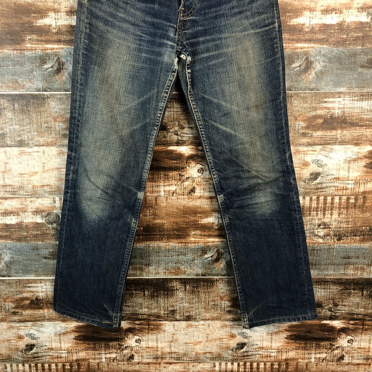 Levi's 501 Levis faded vintage Denim Pants #A2156 Size US 27 - 3 Thumbnail