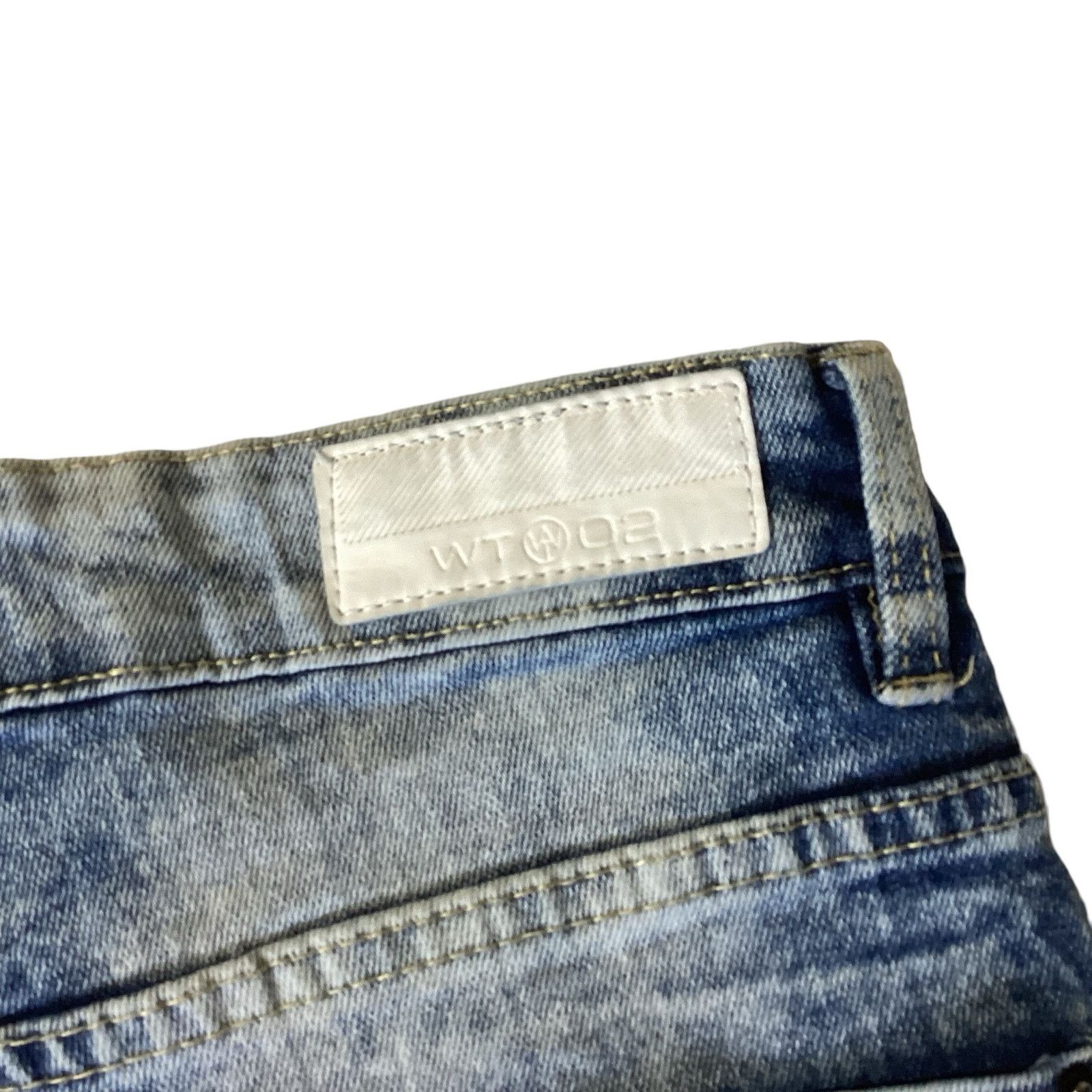 WT02 WT02 Distressed Moto Jeans Size US 32 / EU 48 - 5 Thumbnail