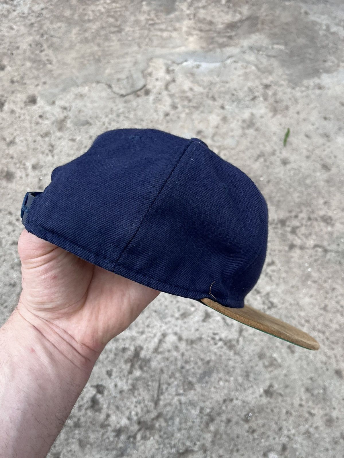 Palace Vintage Palace Skateboards Bunning Snapback Cap Navy/Tan Size ONE SIZE - 3 Thumbnail