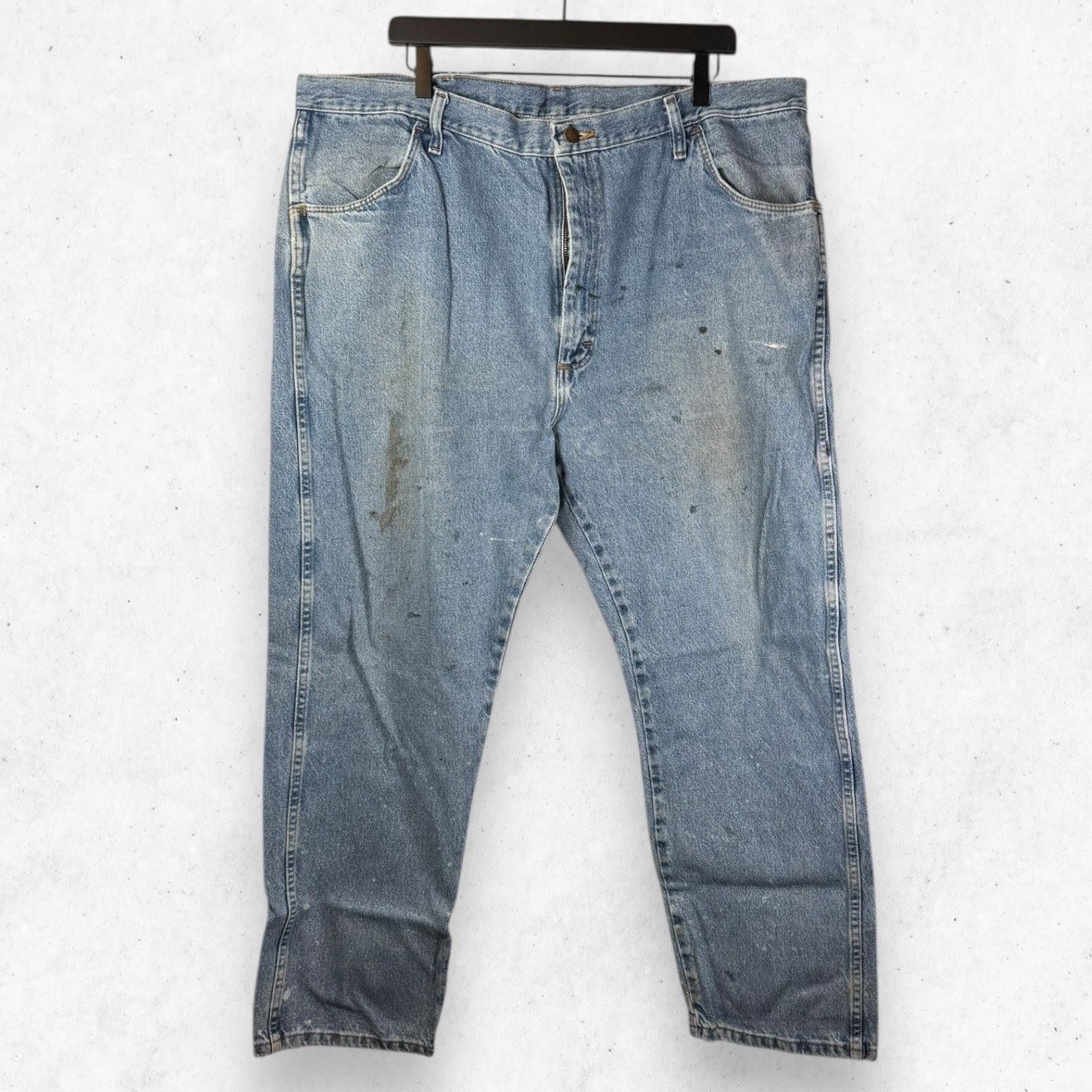 Rustler Rustler and Red Head 2 Work Jeans Men's 42x30 Fair Condition Size US 42 / EU 58 - 1 Thumbnail