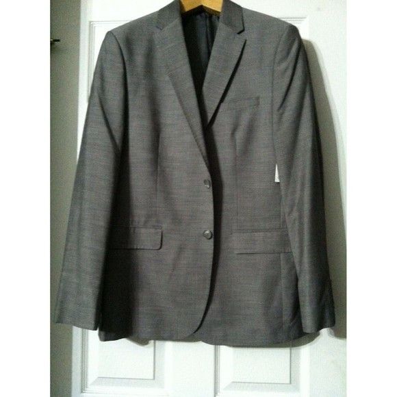 Calvin Klein CALVIN KLEIN MEN'S NEW POLYESTER BLEND JACKET BLAZER SZ:M Size US M / EU 48-50 / 2 - 1 Thumbnail