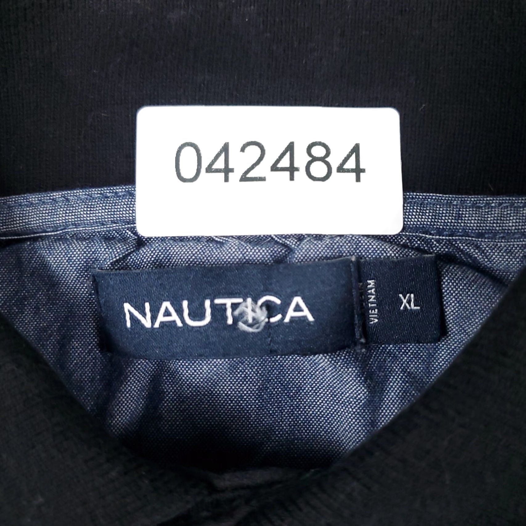 Nautica Nautica Polo Shirt Adult Men's XL Black Solid Short Sleeve Casual Activewear Size US XL / EU 56 / 4 - 7 Thumbnail