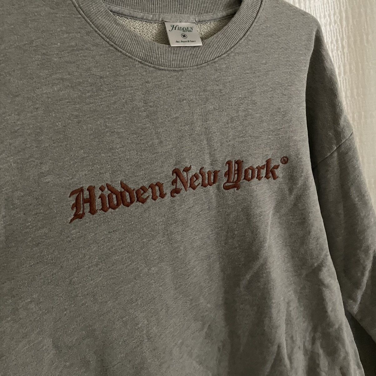 HIDDEN Hidden NY Logo Crewneck Sweatshirt Size US M / EU 48-50 / 2 - 3 Thumbnail