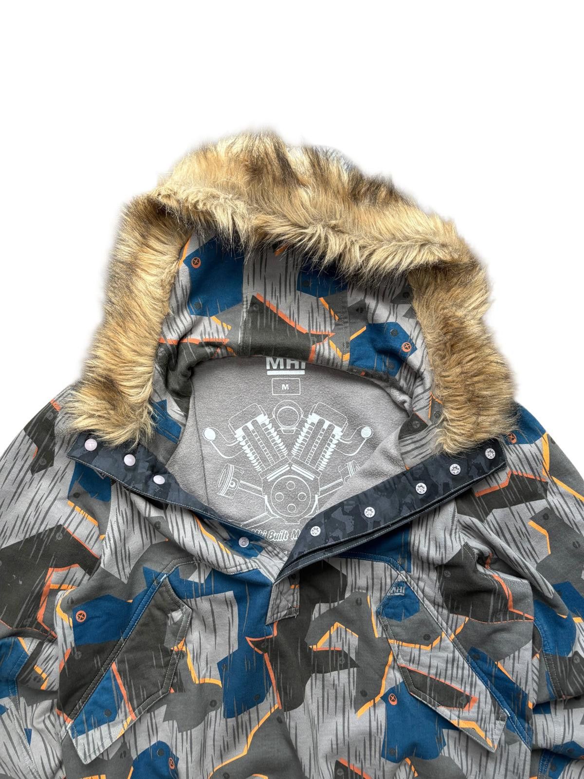 Maharishi Maharishi Camo Zip Hoodie Medium Size US M / EU 48-50 / 2 - 3 Thumbnail