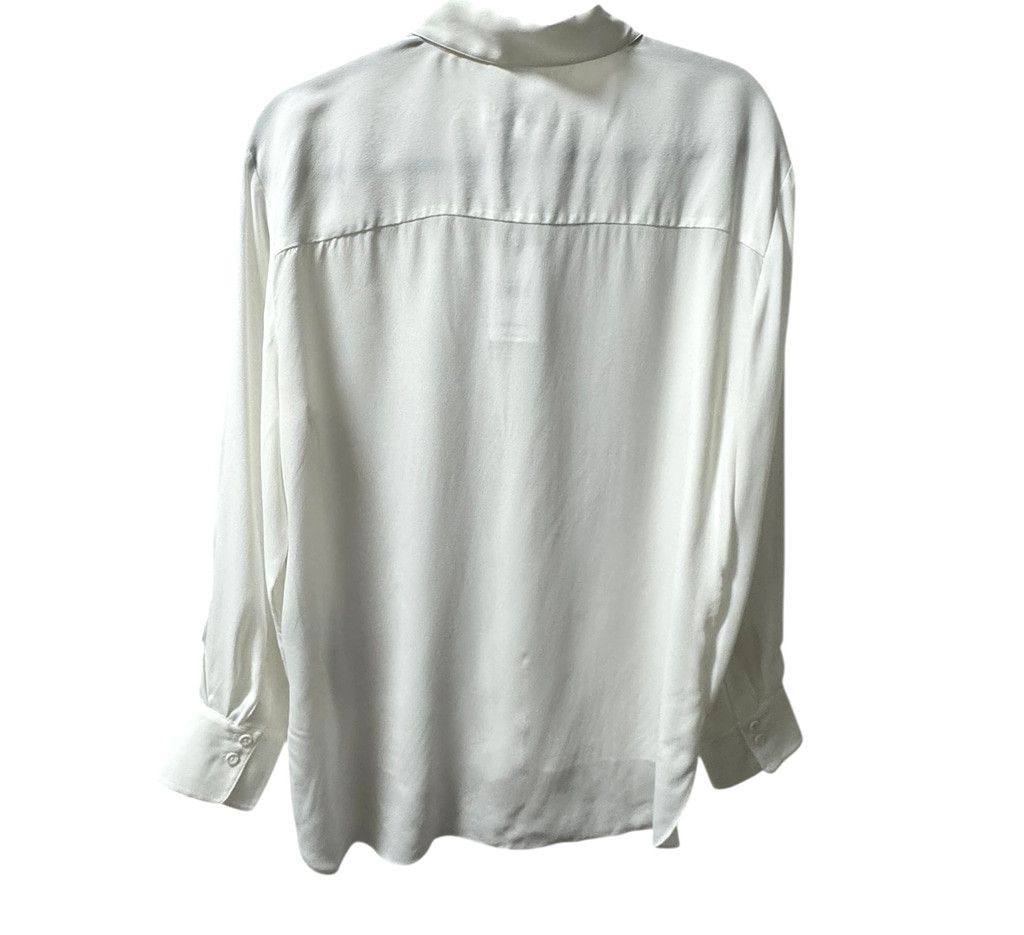 7 For All Mankind 7 For All Mankind Silk Button Down Shirt M Size M / US 6-8 / IT 42-44 - 8 Thumbnail