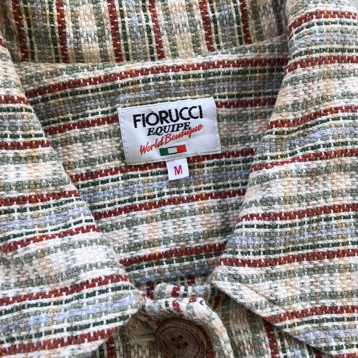 Fiorucci × Japanese Brand FIORUCCI Equipe World Boutique Plaid Cotton Jacket Size M / US 6-8 / IT 42-44 - 7 Thumbnail