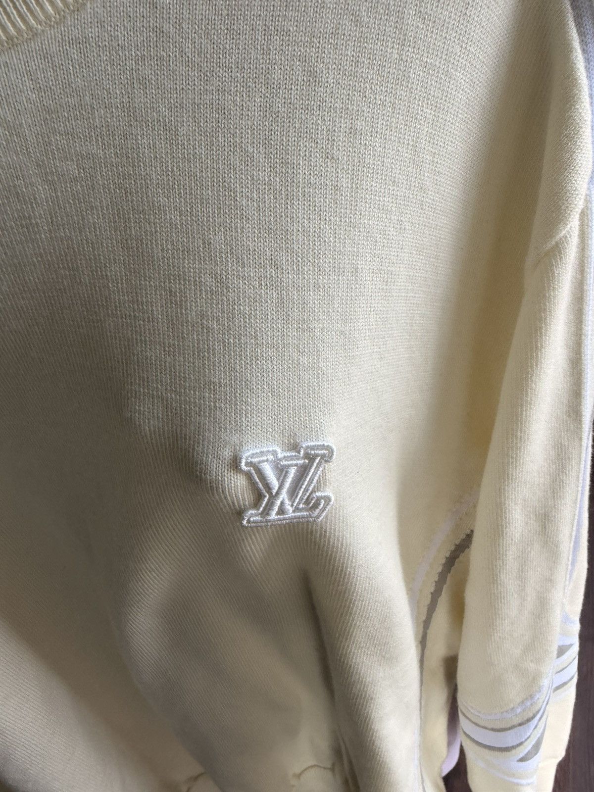 Louis Vuitton Louis Vuitton Graphic Knitted Crewneck Size US XL / EU 56 / 4 - 3 Thumbnail