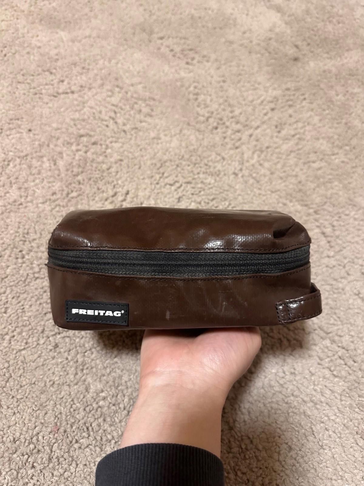 Freitag FREITAG TOILET BAG SMALL “CHEYENNE” REF F35 Brown Size ONE SIZE - 1 Thumbnail