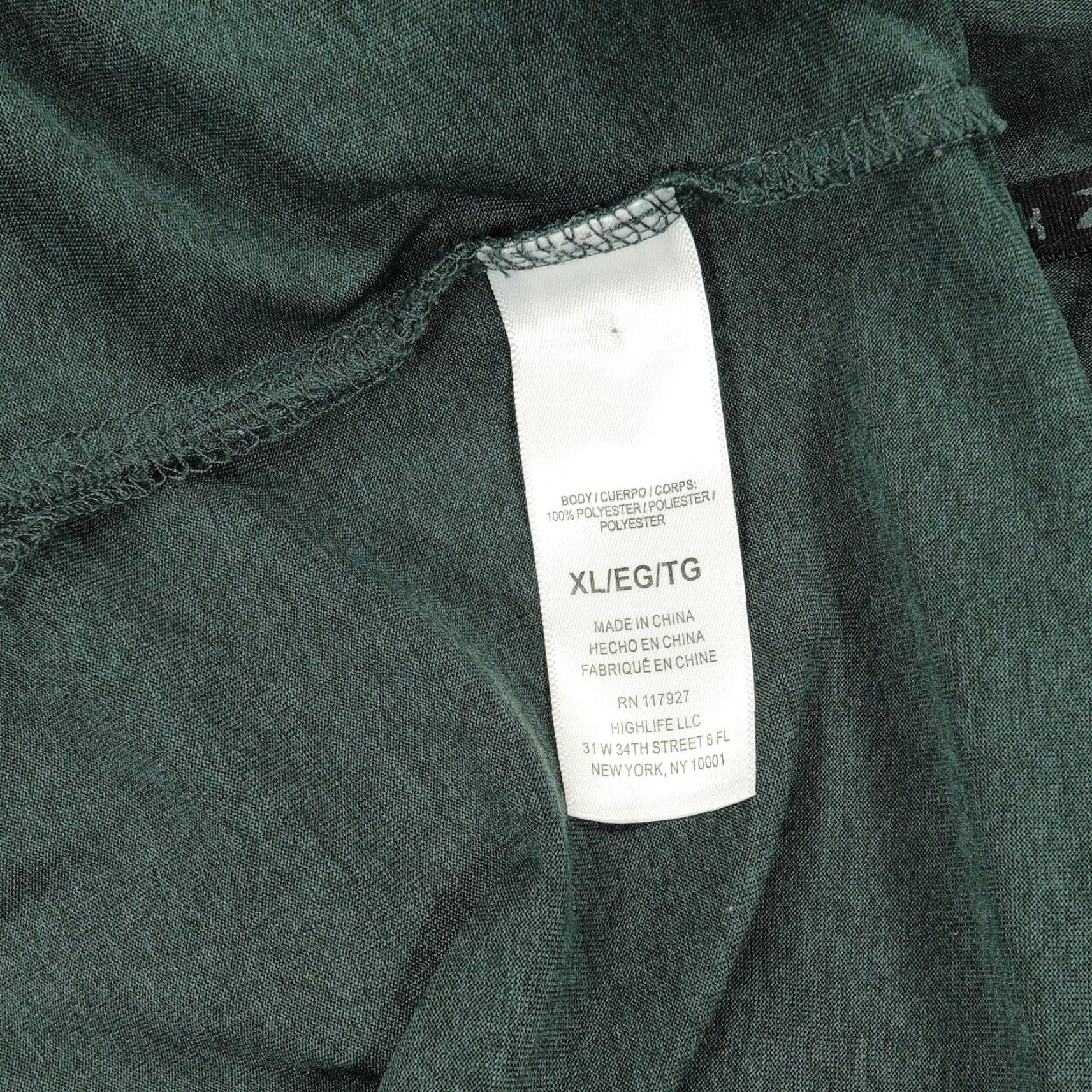 Reebok Reebok Shirt Mens XL Green Hooded Long Sleeve Performance Athletic Training Size US XL / EU 56 / 4 - 3 Thumbnail