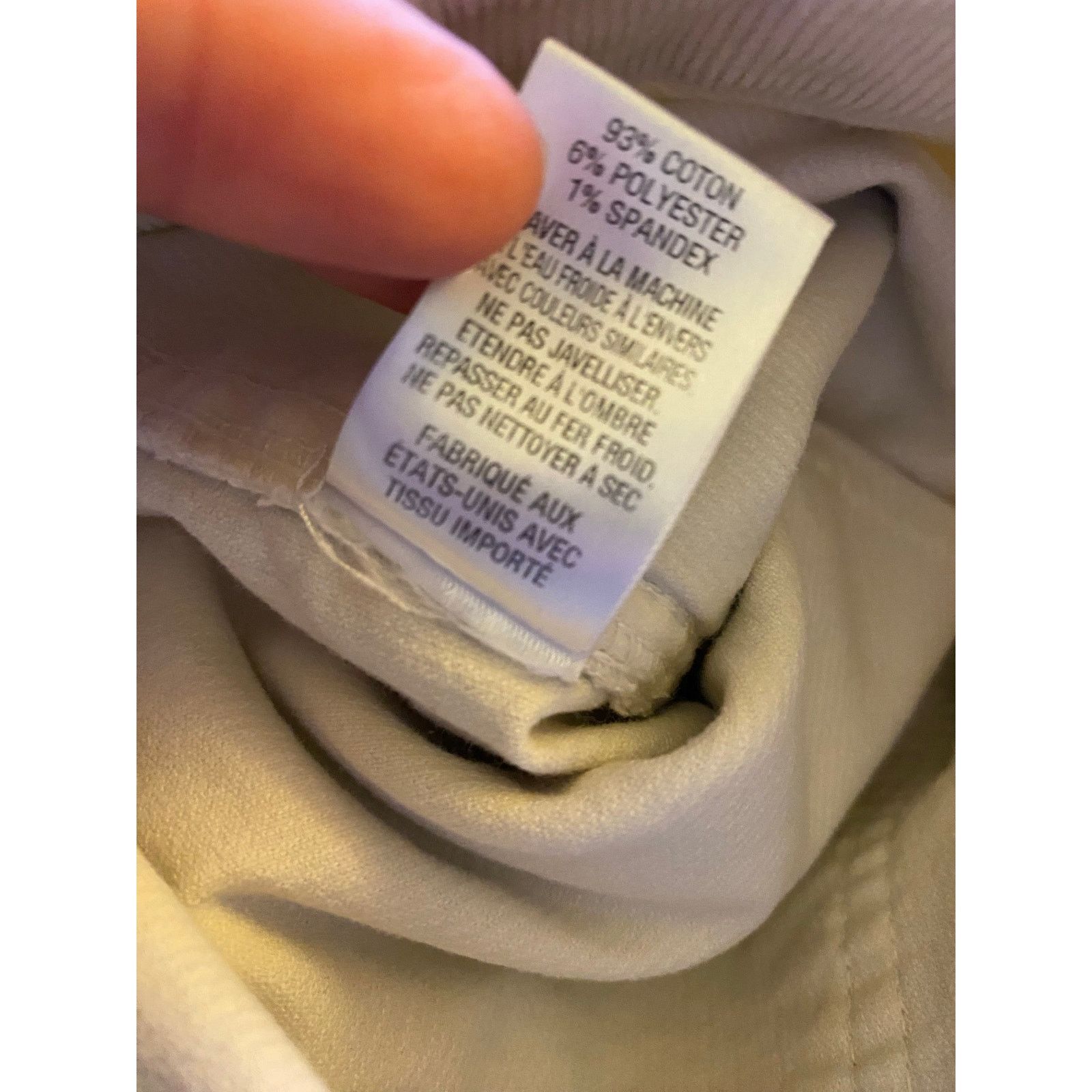 Nili Lotan NILI LOTAN $390 Jenna Corduroy Pant Winter White Womens 8 Size 30" / US 8 / IT 44 - 16 Thumbnail