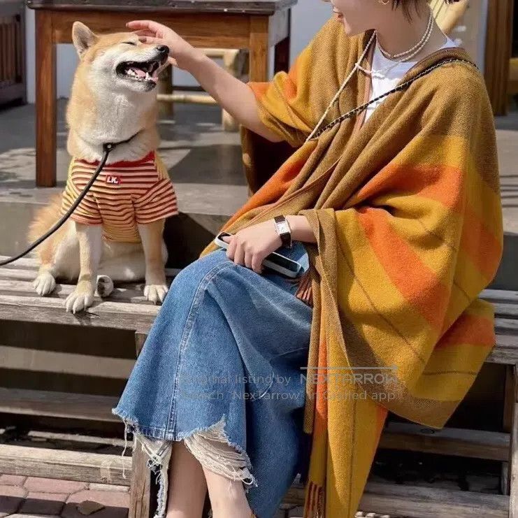 Hermes Hermes Cashmere Shawl Cape Size M / US 6-8 / IT 42-44 - 2 Thumbnail