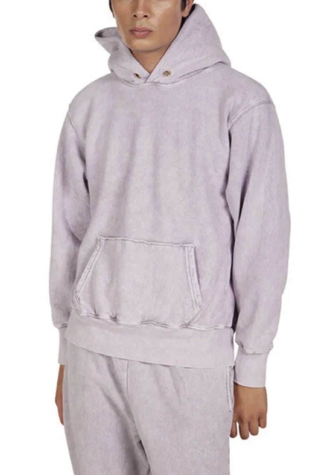 Les Tien $297 Les Tien Lavender Stone Vintage Heavyweight Hoodie Size US M / EU 48-50 / 2 - 1 Thumbnail