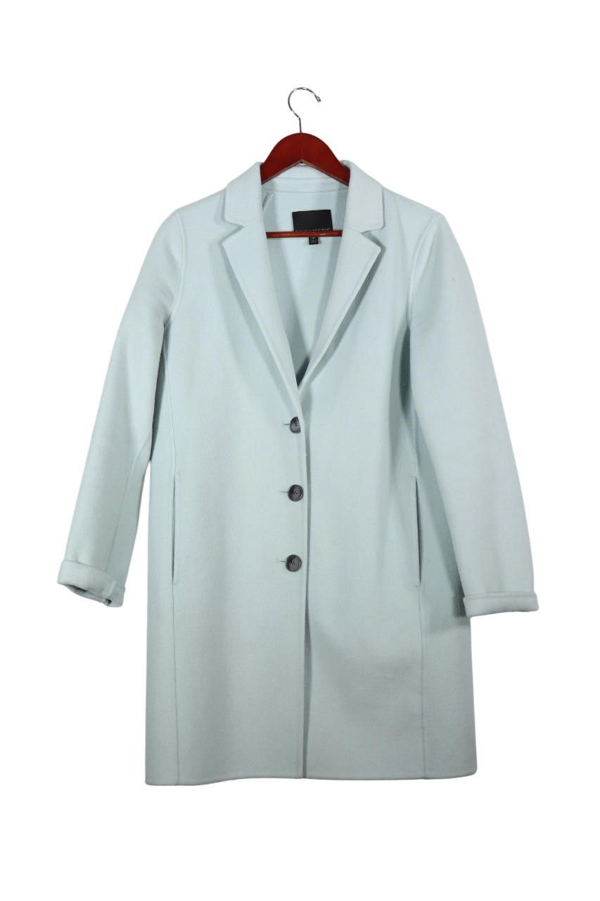 Banana Republic Banana Republic Women Small Green Aqua Surf Mid Coat Jacket Size S / US 4 / IT 40 - 8 Thumbnail