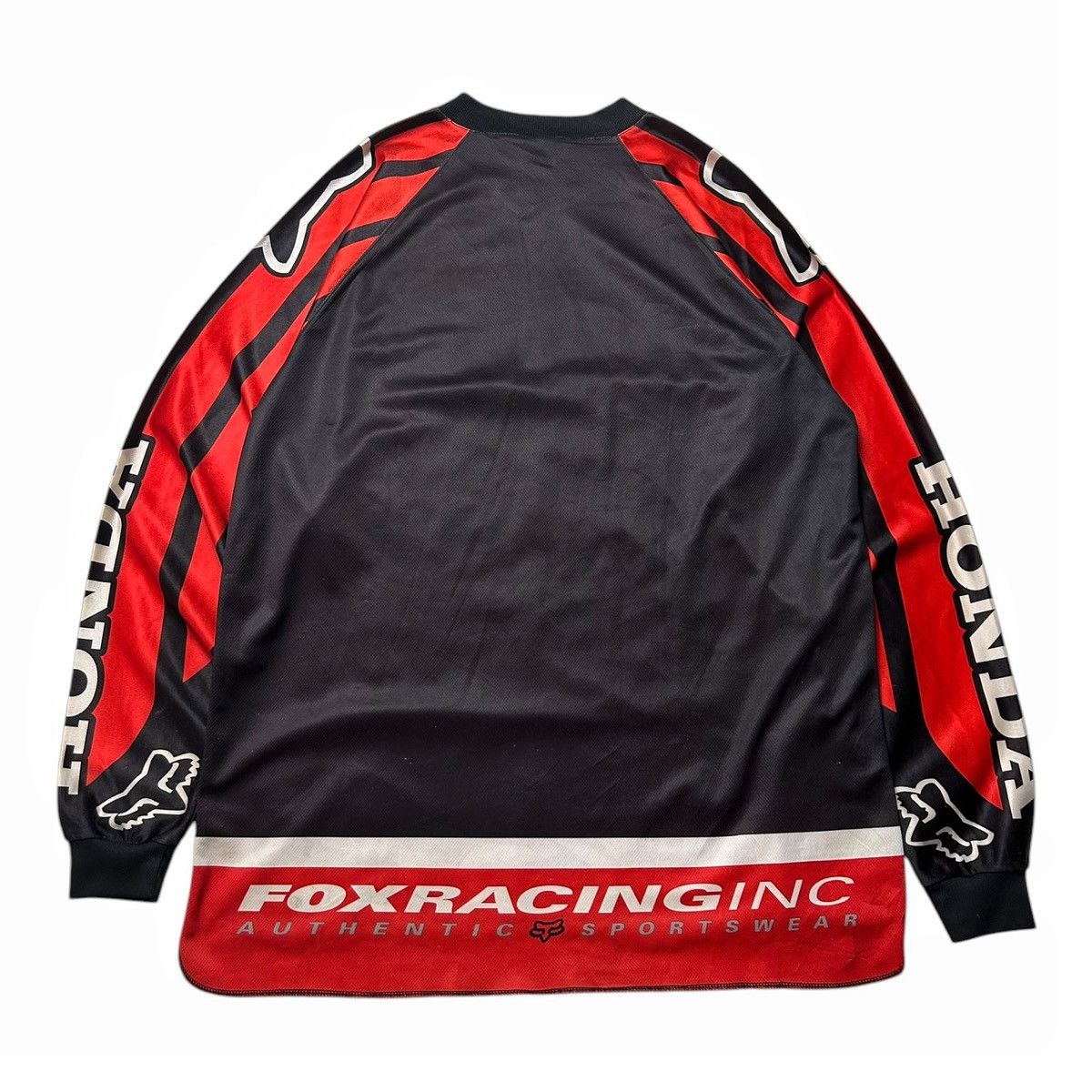 Fox Racing × Gear for Sports × Vintage Vintage 1998 Honda Fox Racing Jersey Ezra Lusk Motocross Size US L / EU 52-54 / 3 - 9 Thumbnail