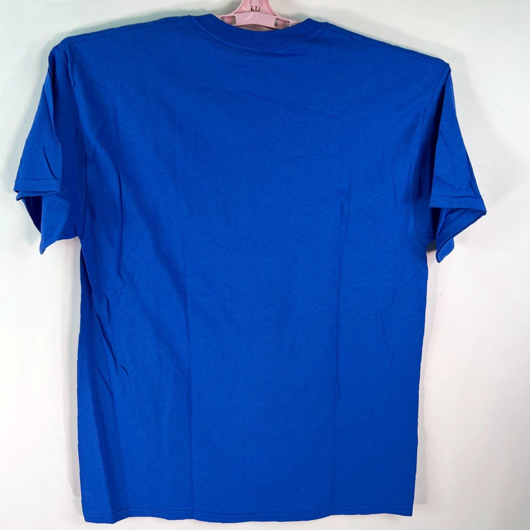Gildan Gildan Mens Short Sleeves Crew Neck Blue T Shirt Size L Laurel Oak Dolphins Graphic Print Regular Fit 100% Cotton Size US L / EU 52-54 / 3 - 3 Thumbnail