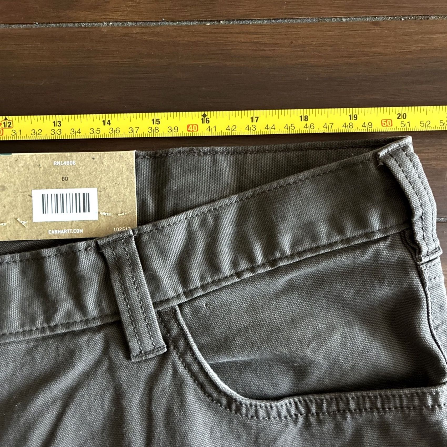 Carhartt Carhartt Pants Mens 40x32 Brown Rugged Flex Relaxed Fit Straight Canvas Work NWT Size US 40 / EU 56 - 6 Thumbnail