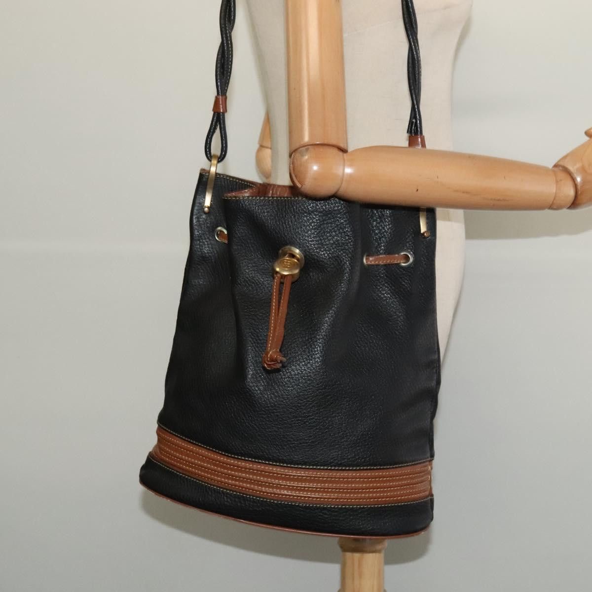 Gucci GUCCI Shoulder Bag Leather Black Size ONE SIZE - 20 Thumbnail