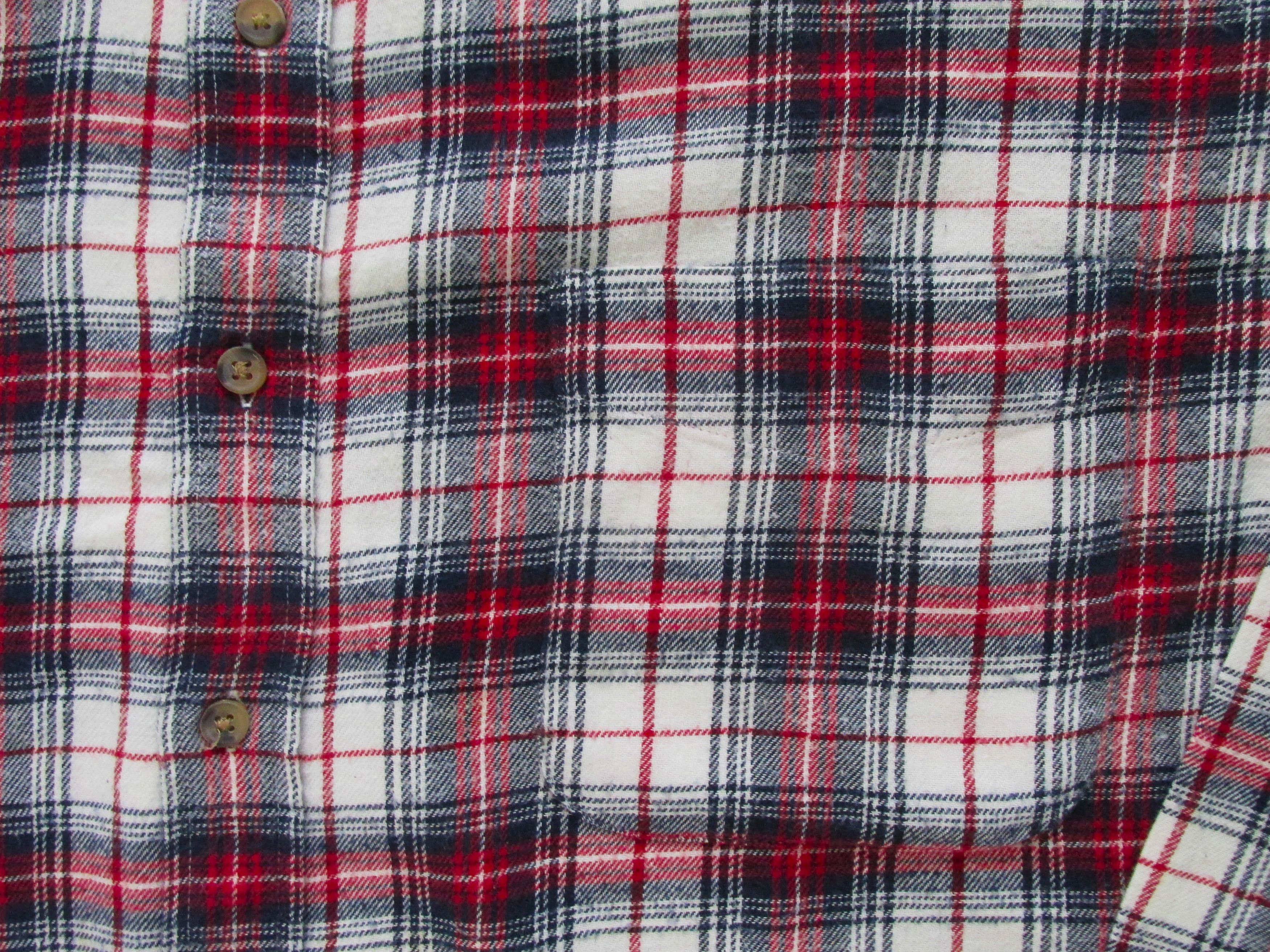 Other Harbor Bay Men's Cotton Flannel Shirt Size 3XL Size US XXL / EU 58 / 5 - 3 Thumbnail