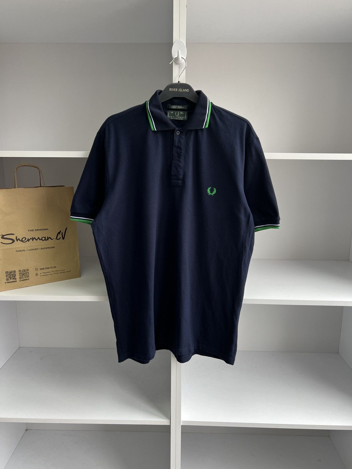 Fred Perry × Vintage Vintage Fred Perry Polo Size US L / EU 52-54 / 3 - 1 Thumbnail