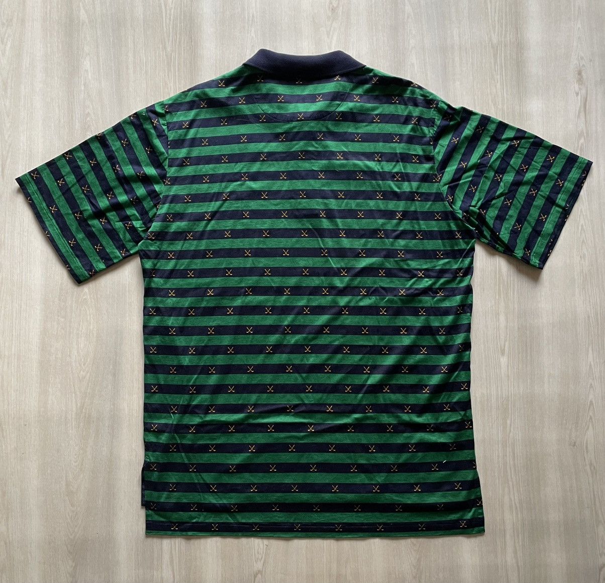 Polo Ralph Lauren Vintage Ralph Lauren Polo Golf Club Shirt All Over Print XL Size US XL / EU 56 / 4 - 4 Thumbnail