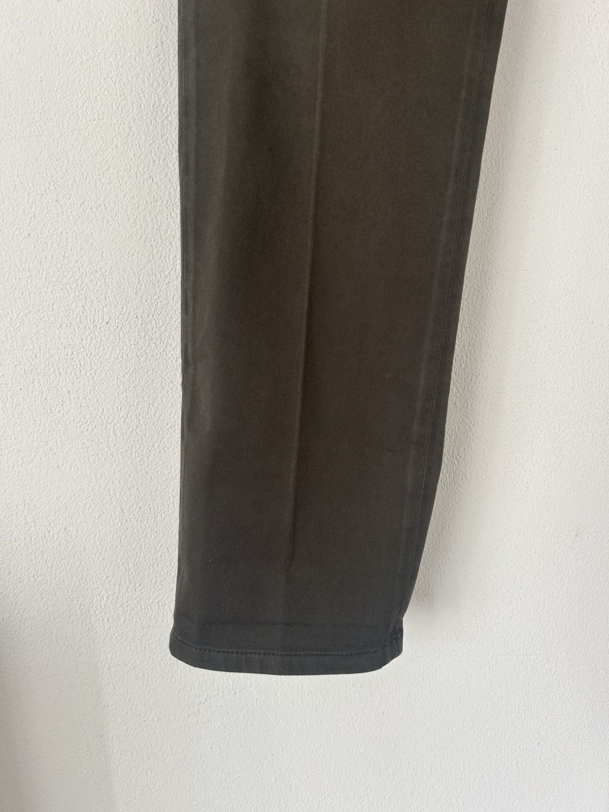 Prada Olive Green Slim-Fit Chino Pants Size US 34 / EU 50 - 6 Thumbnail