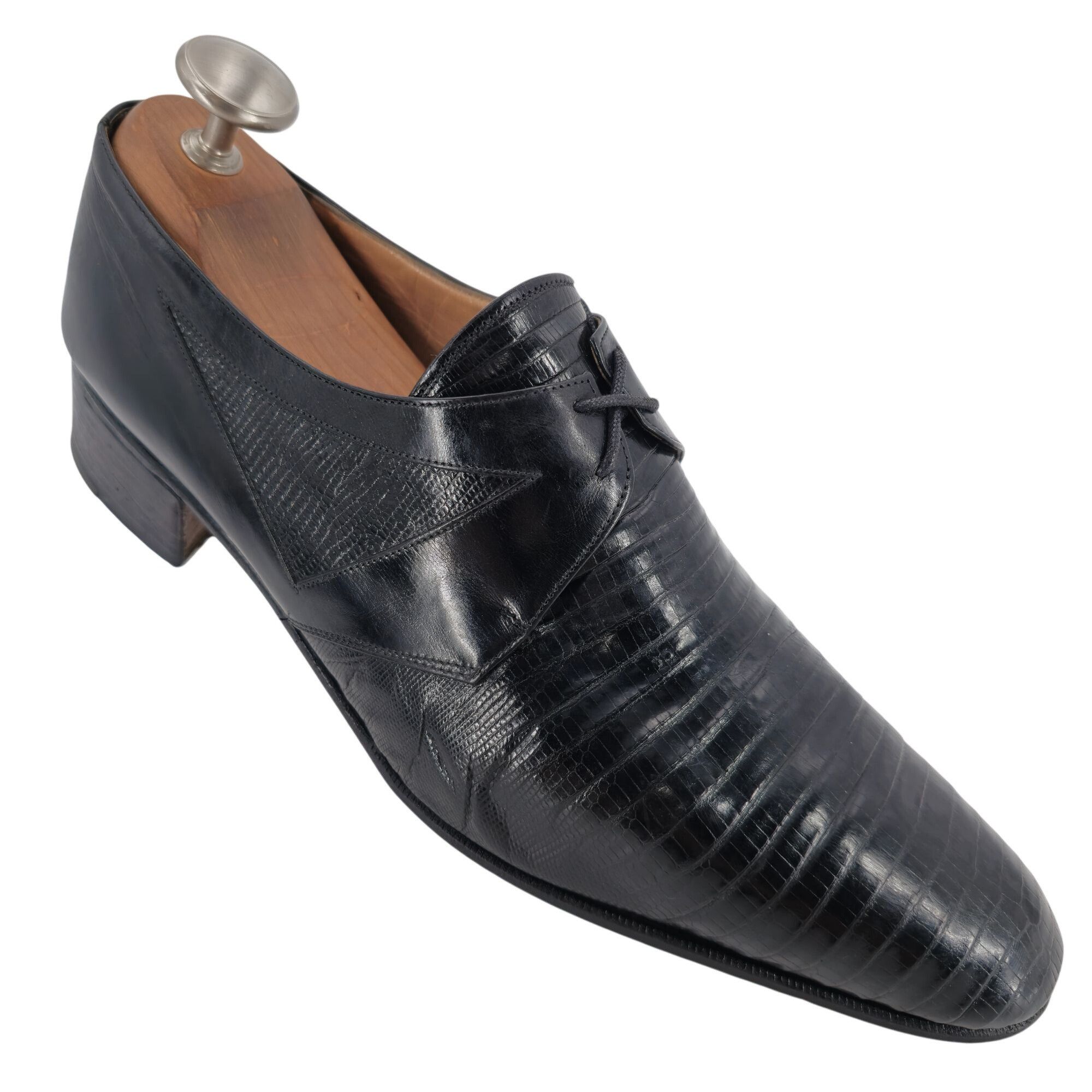 Mauri Vintage Mauri Millennium Mens 13 Black Leather Dress  display picture 2