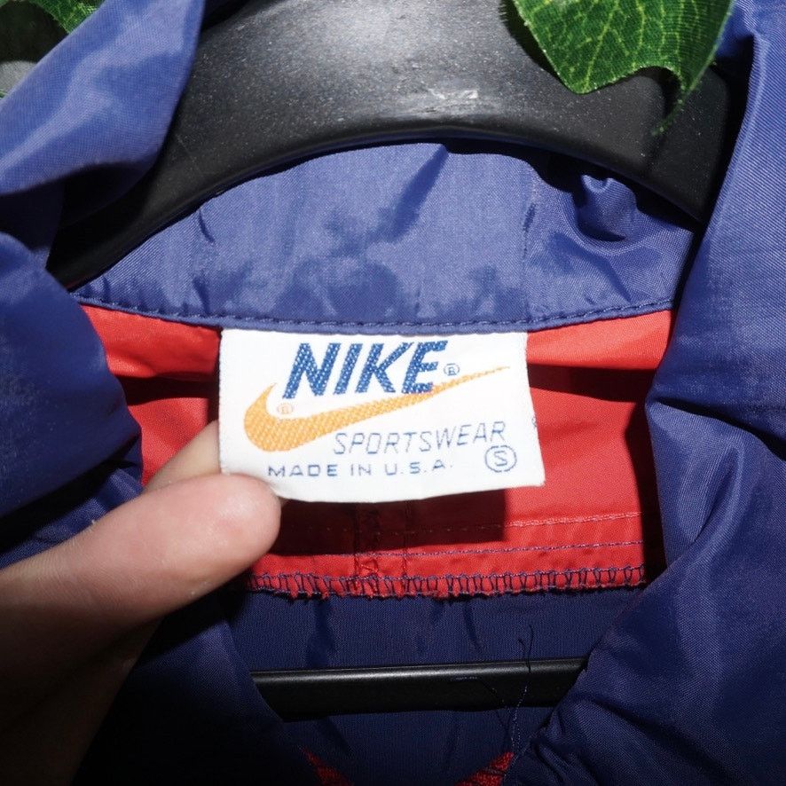 Nike Small -Vintage Y2K Nike half zip 1980s essential windbreaker Size US S / EU 44-46 / 1 - 3 Thumbnail