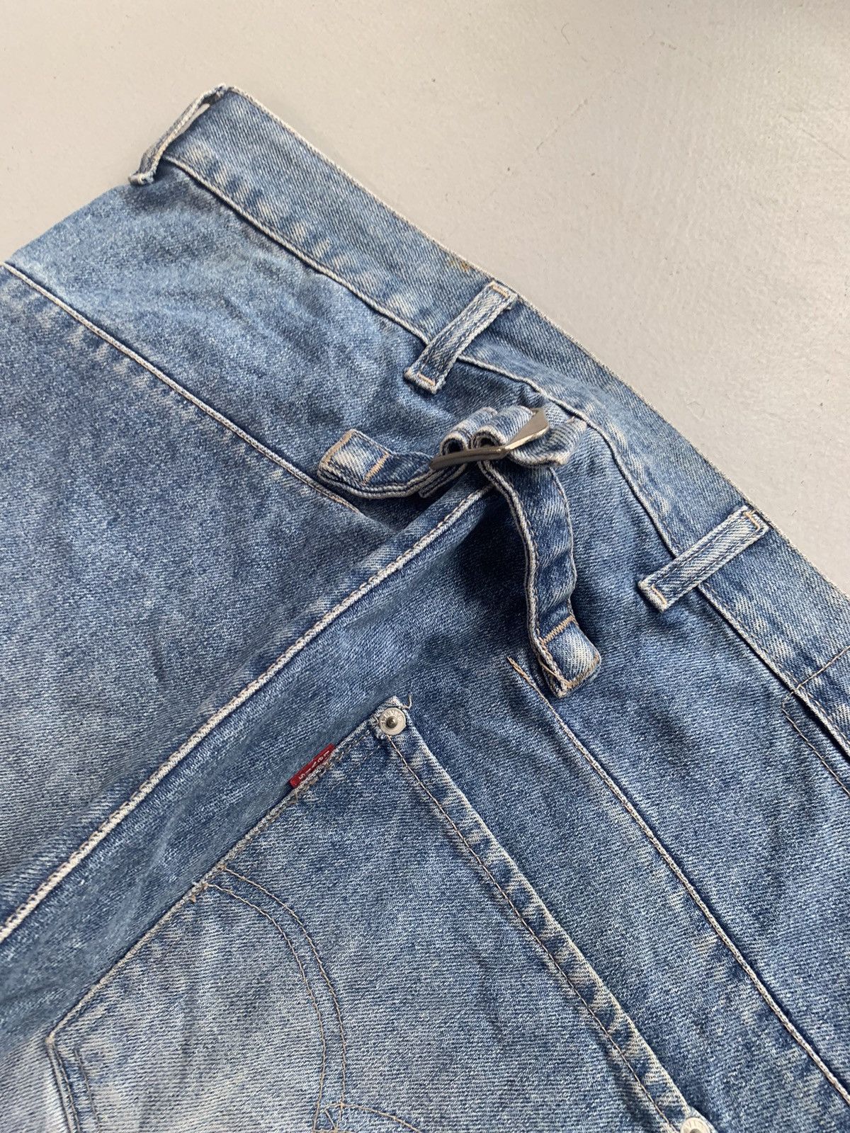 Levi's Vintage Levi’s buckle belt denim Size US 36 / EU 52 - 3 Thumbnail