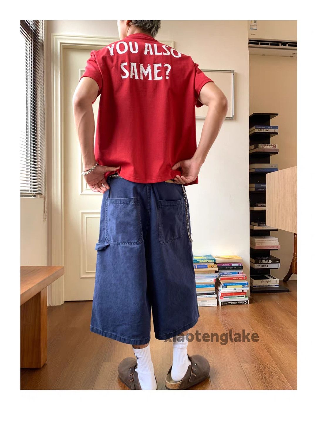 Designer Unisex outdoor utility loose baggy hiphop work shorts Size US 32 / EU 48 - 3 Thumbnail