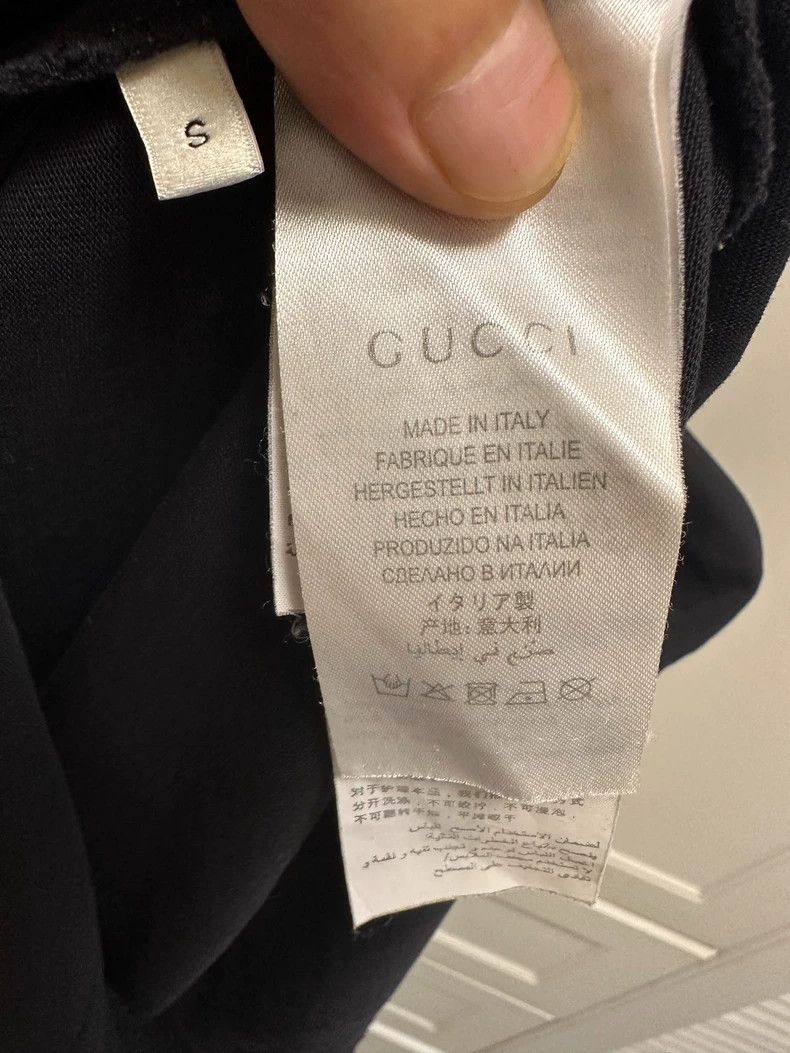 Gucci GucciMen's pure cotton short-sleeved T-shirt 2503-Nextarrow Size US S / EU 44-46 / 1 - 5 Thumbnail